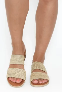 Heeled Sandals<Laguna Quays Mister Natural Raffia Slide