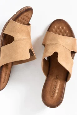 Heeled Sandals<Laguna Quays Naomi Tan Cut Out Wedge