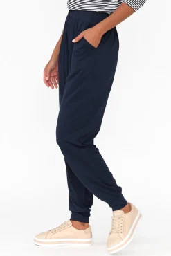 Pants<Pq Navy Bamboo Everyday Pant