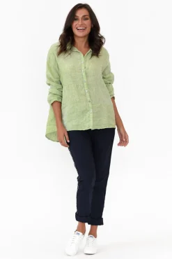 Pants<La Strada Noreen Navy Drawstring Pants