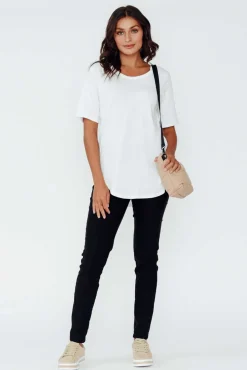 Pants<Tirelli Olympia Black Straight Pant