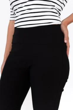 Pants<Tirelli Olympia Black Straight Pant