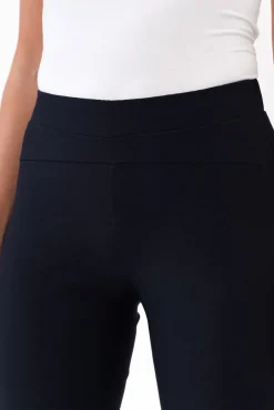 Pants<Tirelli Olympia Navy Straight 7/8 Pant