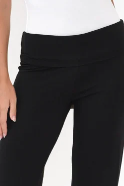 Pants<Bamboo Body Pamela Black Bamboo Pant - Petite