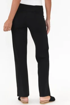 Pants<Bamboo Body Pamela Black Bamboo Pant - Petite