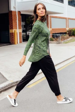 Pants<Bamboo Body Percy Black Bamboo Pocket Pant