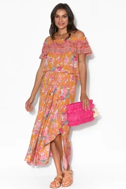 Skirts<Coconinya Rara Antique Floral Midi Skirt