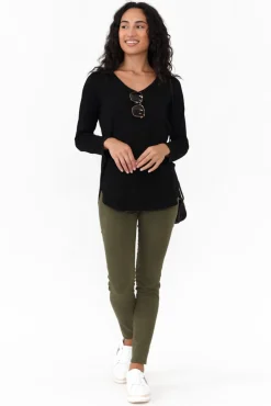 Pants<Cafe Latte Reed Khaki Stretch Cotton Pant