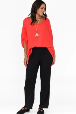 Pants<Pq Rosella Black Bamboo Pant