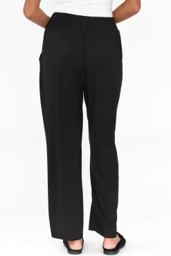 Pants<Pq Rosella Black Bamboo Pant