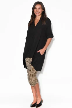 Skirts<Lou Lou Ross Leopard Bamboo Ruched Skirt