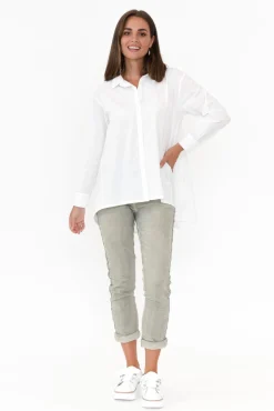 Pants<La Strada Rueben Khaki Embellished Stretch Pant