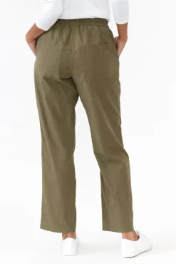 Pants<Betty Basics Santa Monica Khaki Pocket Pant