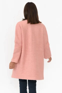 Coats<Foil Senseo Winter Peach Wool Blend Coat