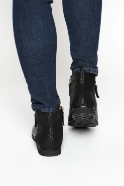 Boots<Rollie Nation Sidezip Black Leather Ankle Boot