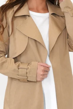 Coats<Foil Soho Beige Trench Coat