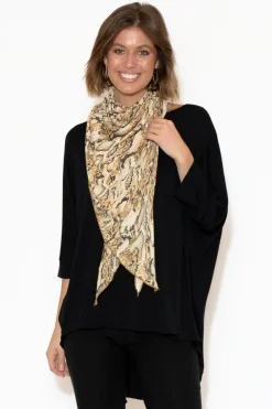 Scarves<Lou Lou Sutton Animal Bamboo Cashmere Scarf