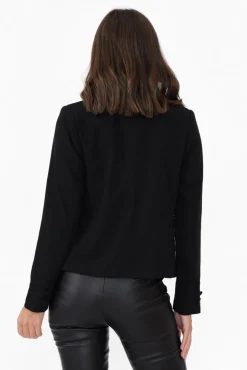 Jackets<Brave u0026 True 5Th Avenue Black Jacket