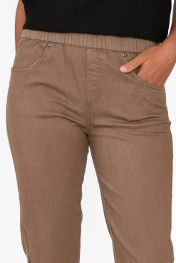 Shorts<Cafe Latte Tora Chocolate Stretch Shorts