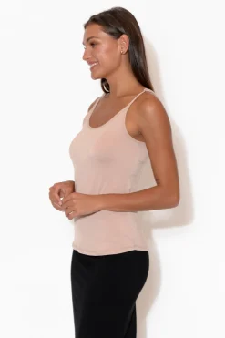 Sleeveless Tops<Betty Basics Veronica Nude Reversible Cami