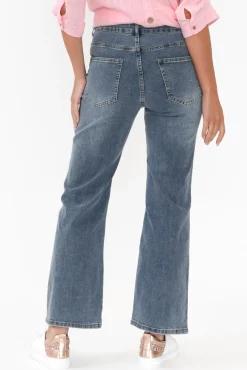 Jeans<Threadz Vicki Blue Denim Jean