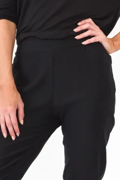 Pants<Slate the Label Vinny Black Stretch Pant