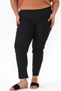 Pants<Slate the Label Vinny Black Stretch Pant