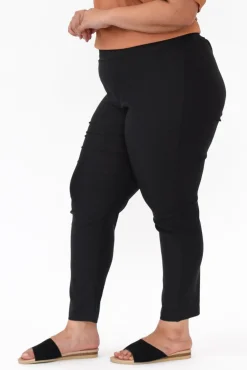 Pants<Slate the Label Vinny Black Stretch Pant