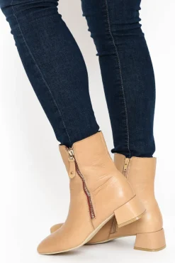 Boots<Alfie and Evie Wander Tan Leather Boot