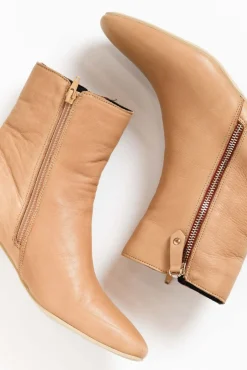Boots<Alfie and Evie Wander Tan Leather Boot