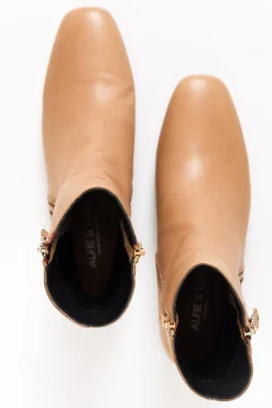 Boots<Alfie and Evie Wander Tan Leather Boot