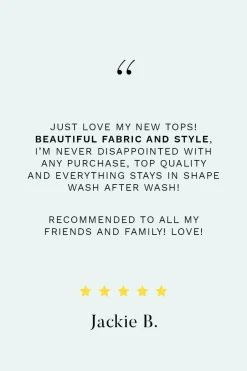 Sleeved Tops<Betty Basics White Milan 3/4 Sleeve Top