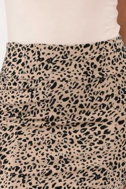 Skirts<Lou Lou Whitney Leopard Bamboo Tube Skirt
