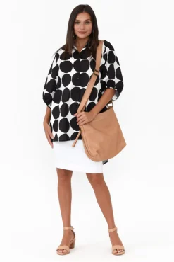 Skirts<Lou Lou Whitney White Bamboo Tube Skirt