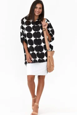 Skirts<Lou Lou Whitney White Bamboo Tube Skirt