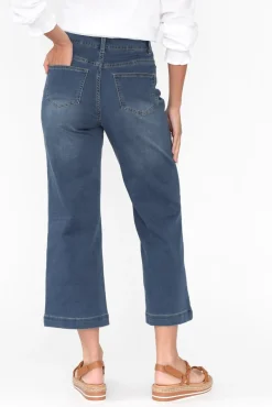 Jeans<Betty Basics Winnie Blue Wide Leg Jean