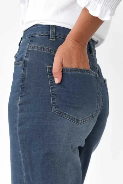 Jeans<Betty Basics Winnie Blue Wide Leg Jean