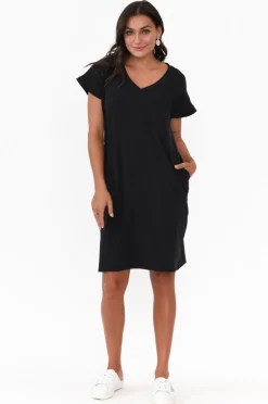 Above Knee Dresses<Betty Basics Zena Black T-Shirt Dress