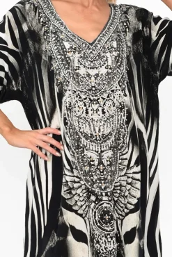 Above Knee Dresses<Fashion Spectrum Zulu Black Silk Dress